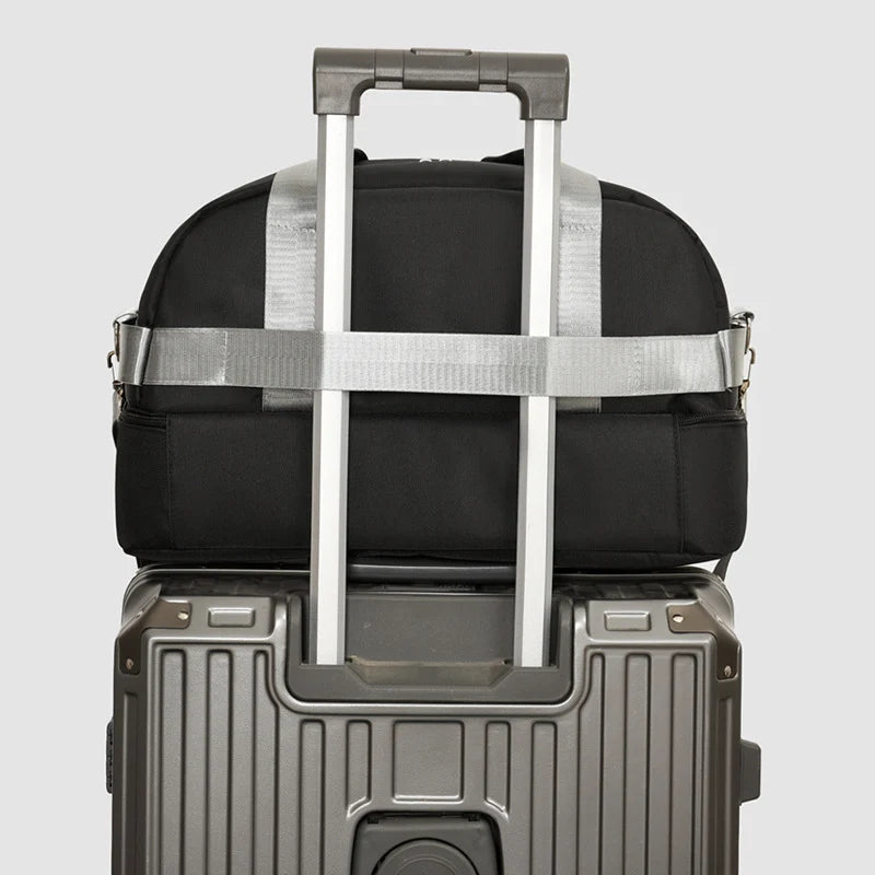 Travel Duffle Bag Compact Lightweight Multiple Pockets