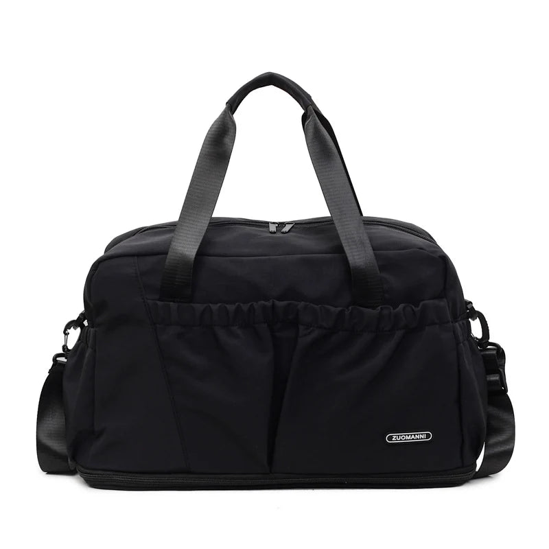 Travel Duffle Bag Large Capacity Multi-Pocket Durable Fabric