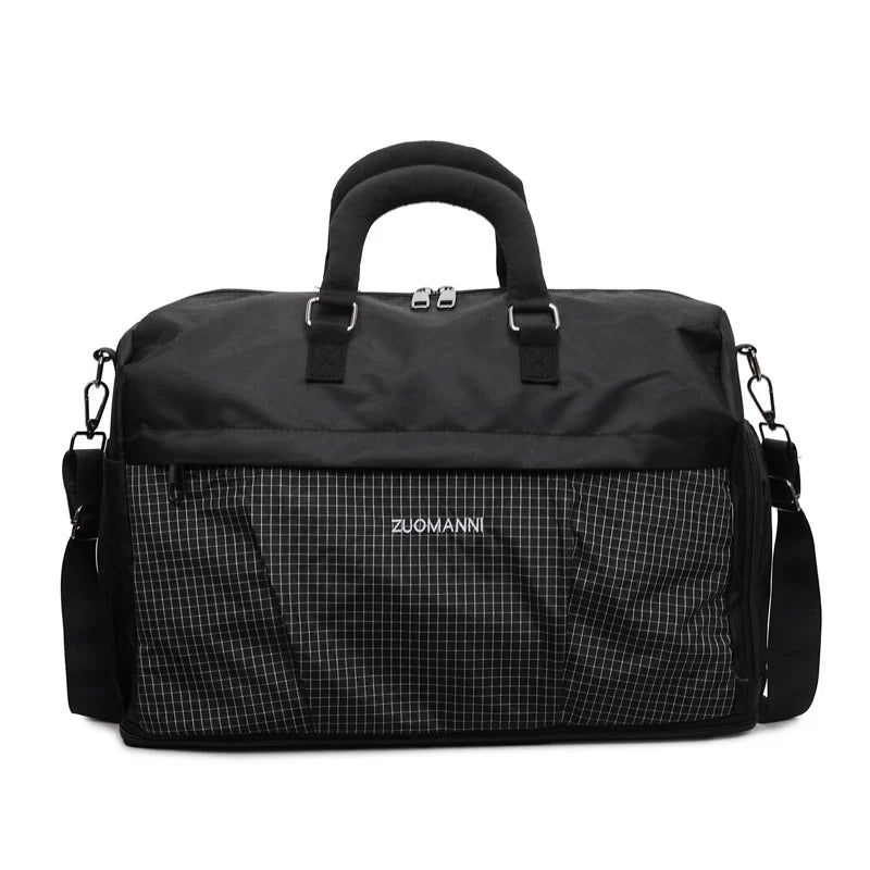 Travel Duffle Bag Water-Resistant Lightweight Multiple Compartments