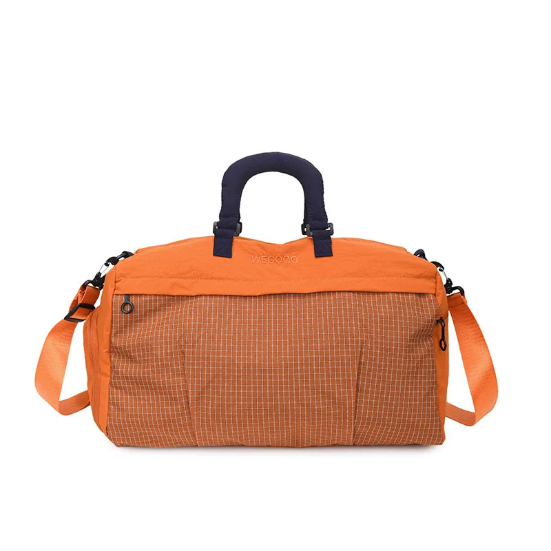 Travel Duffle Bag Water-Resistant Multiple Compartments & Adjustable Strap