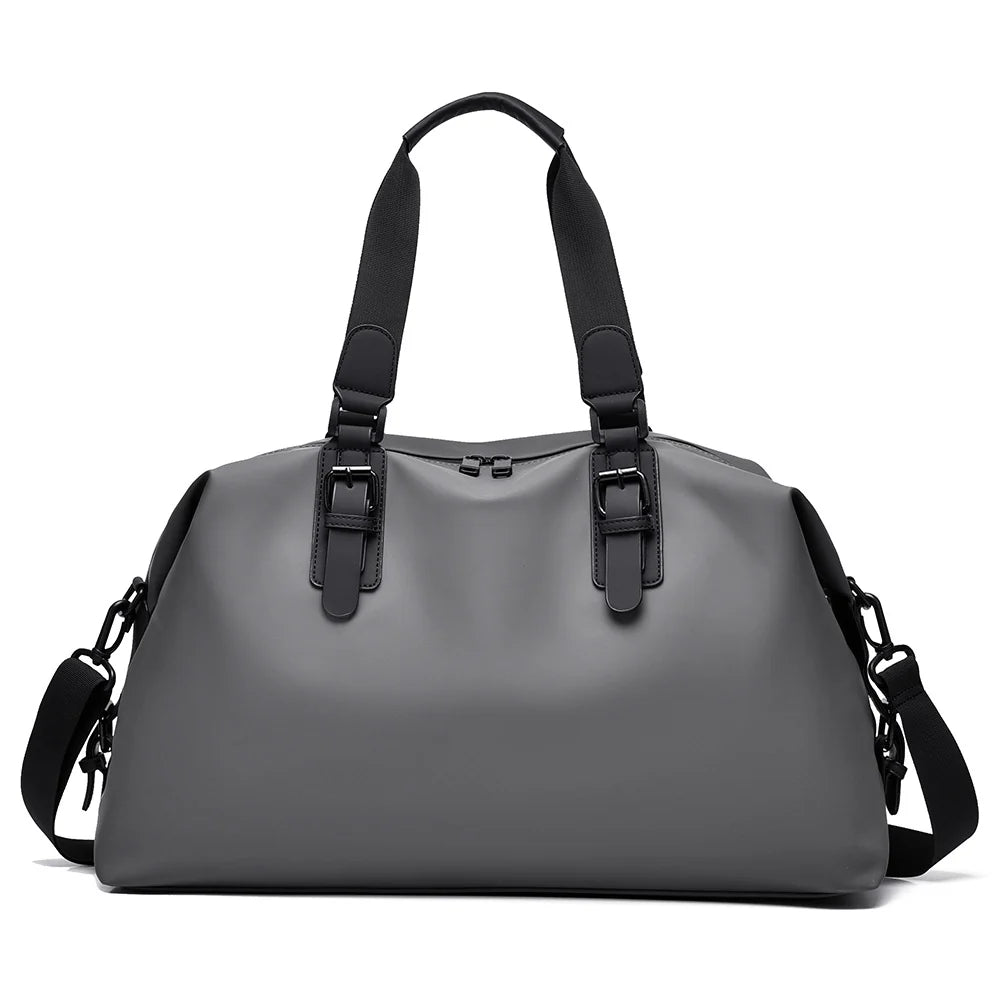 Travel Duffle Bag Waterproof Multiple Compartments & Detachable Strap