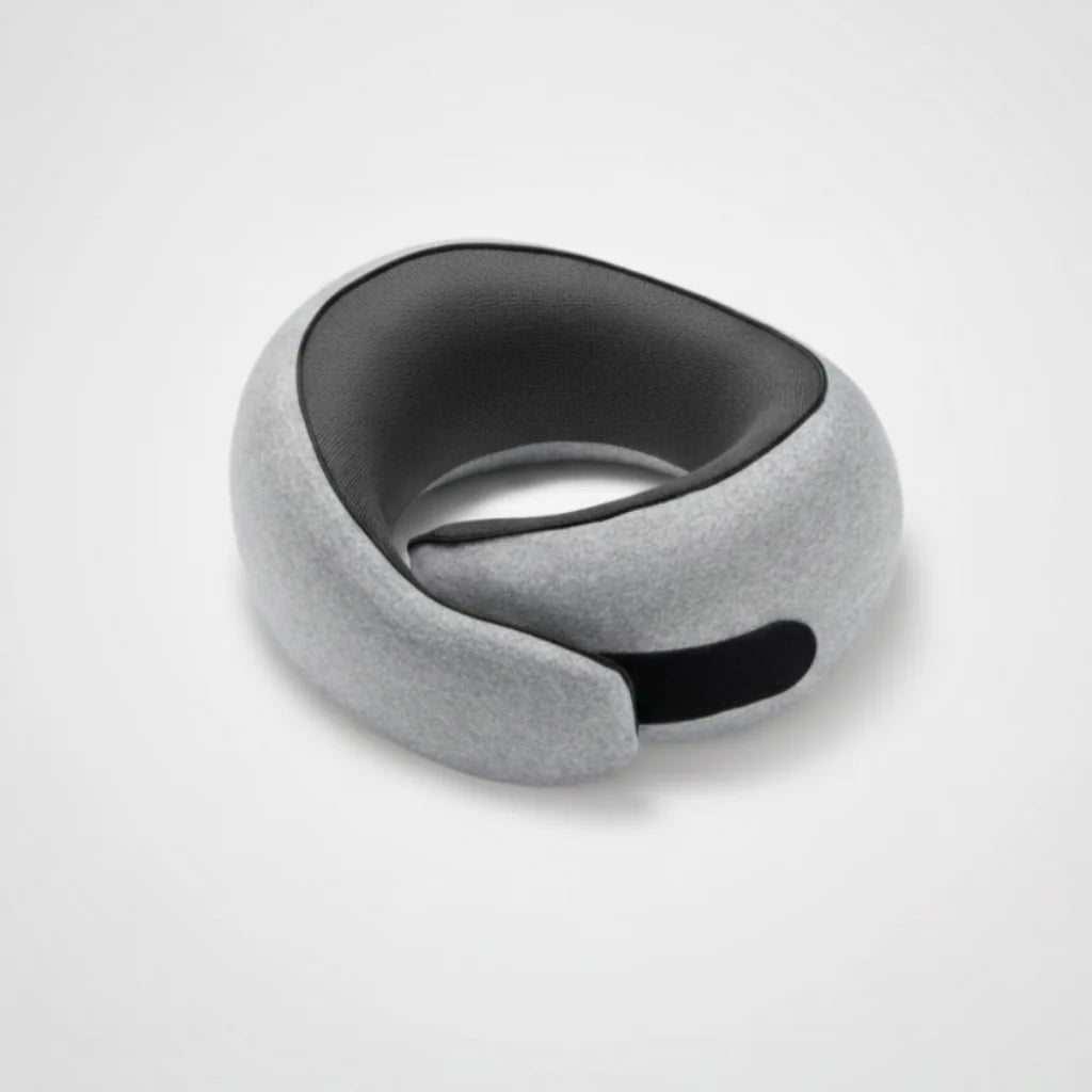 Travel Neck Pillow Front-Adjustable Firm Filling & Washable Cover