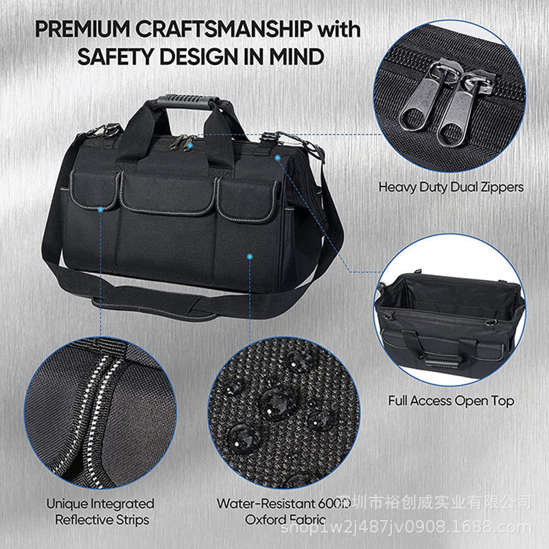 Travel Organizer Bag Spacious Multiple Pockets & Adjustable Strap