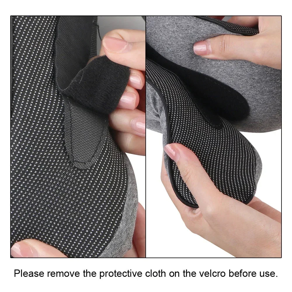 Travel Pillow Memory Foam U-Shaped Washable Cover