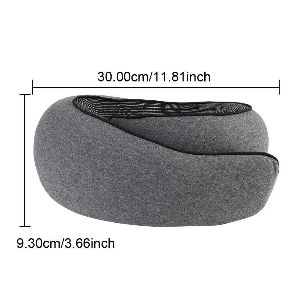 Travel Pillow Memory Foam U-Shaped Washable Cover