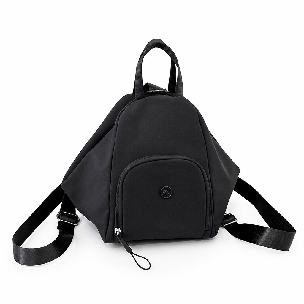Triangle-Shaped Water-Resistant School Backpack