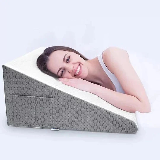Triangle Wedge Pillow Contoured Support Washable Cover