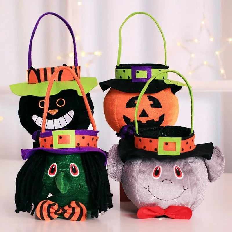 Trick-Or-Treat Bag Non-Woven Foldable Reusable