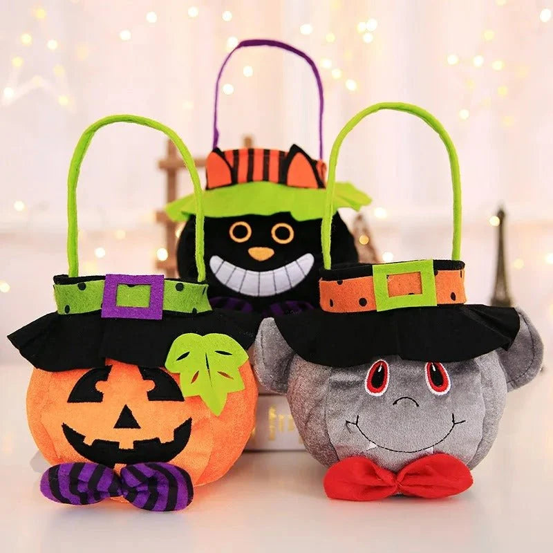 Trick-Or-Treat Bag Non-Woven Foldable Reusable