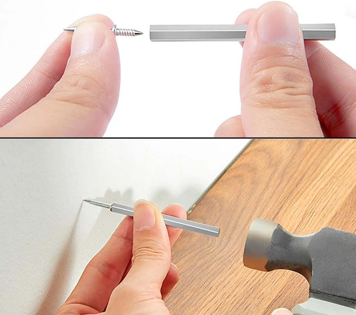 Trim Nails Recessed Heads Drill-Free Sleeve Tool