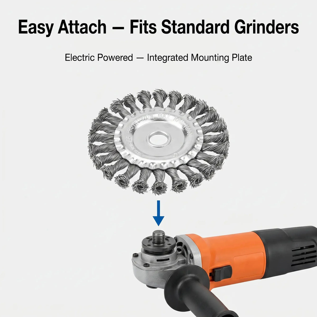 Trimmer Head Carbon Steel Blades Fits Most Shafts