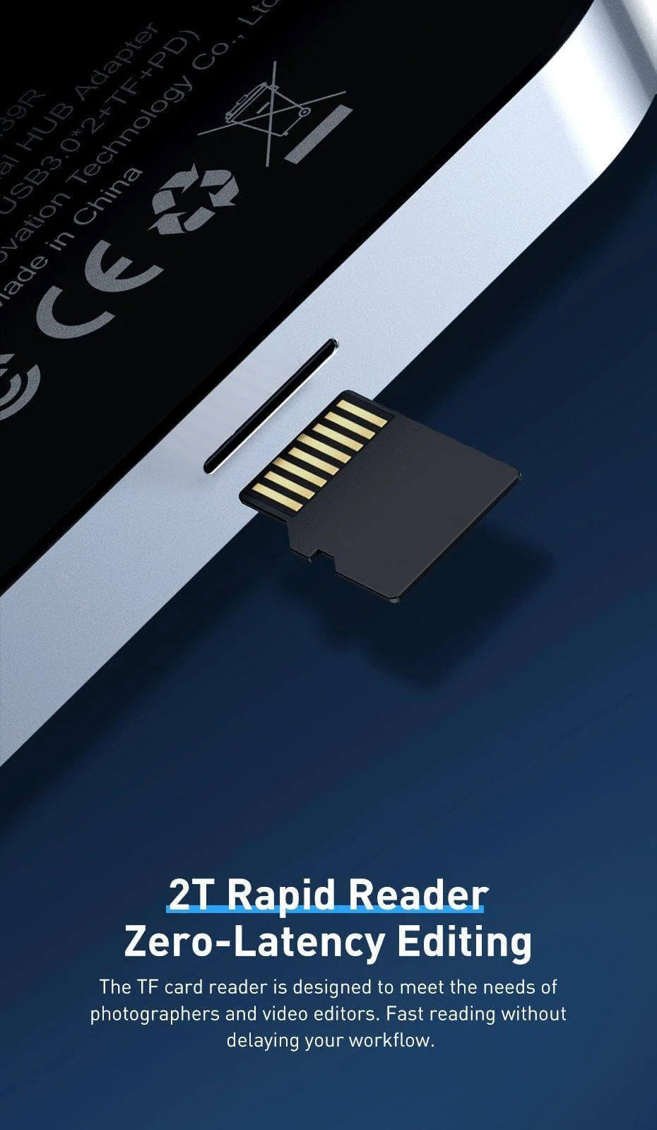USB-C Hub Adapter Multiport 4K HDMI PD Charging