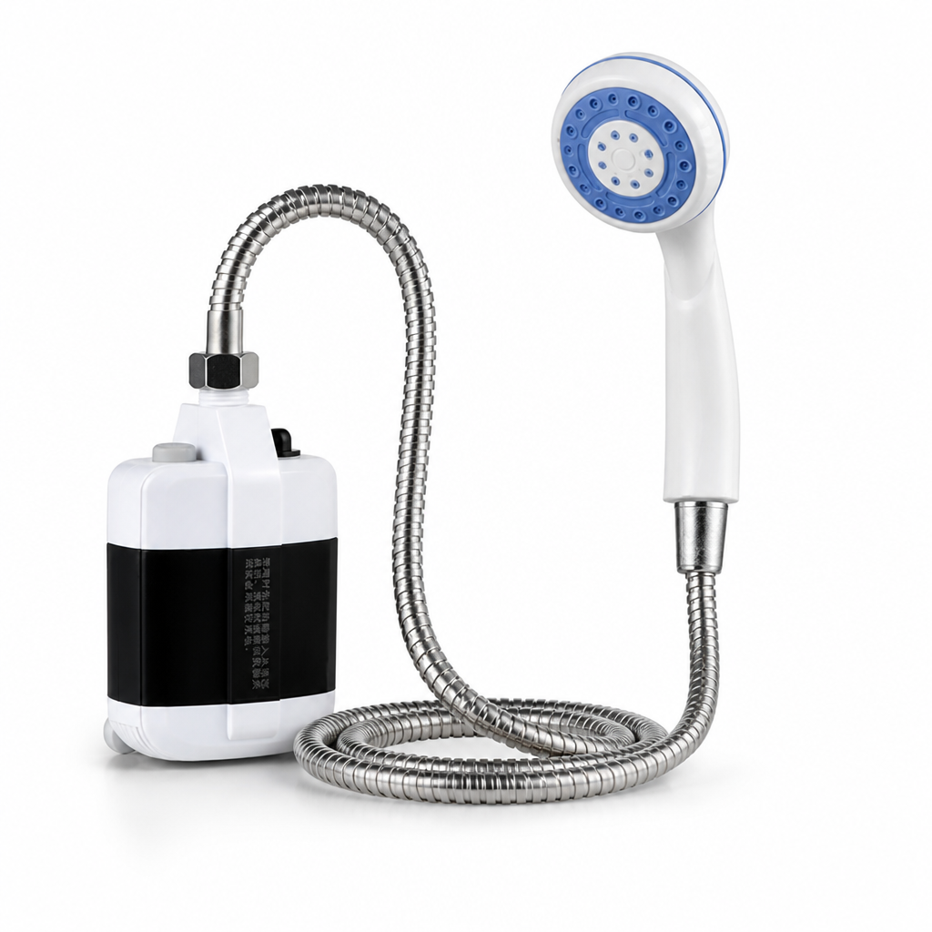 USB Rechargeable Adjustable-Flow Portable Electric Shower
