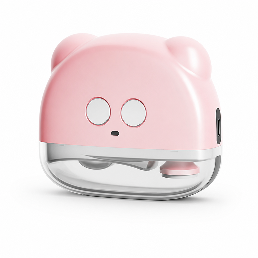 USB Rechargeable & Two-Speed Electric Nail Trimmer (Built-In Nail Collector)