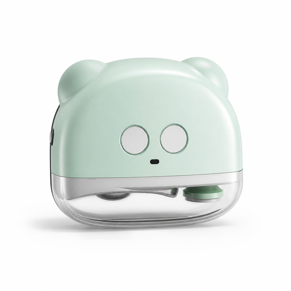 USB Rechargeable & Two-Speed Electric Nail Trimmer (Built-In Nail Collector)