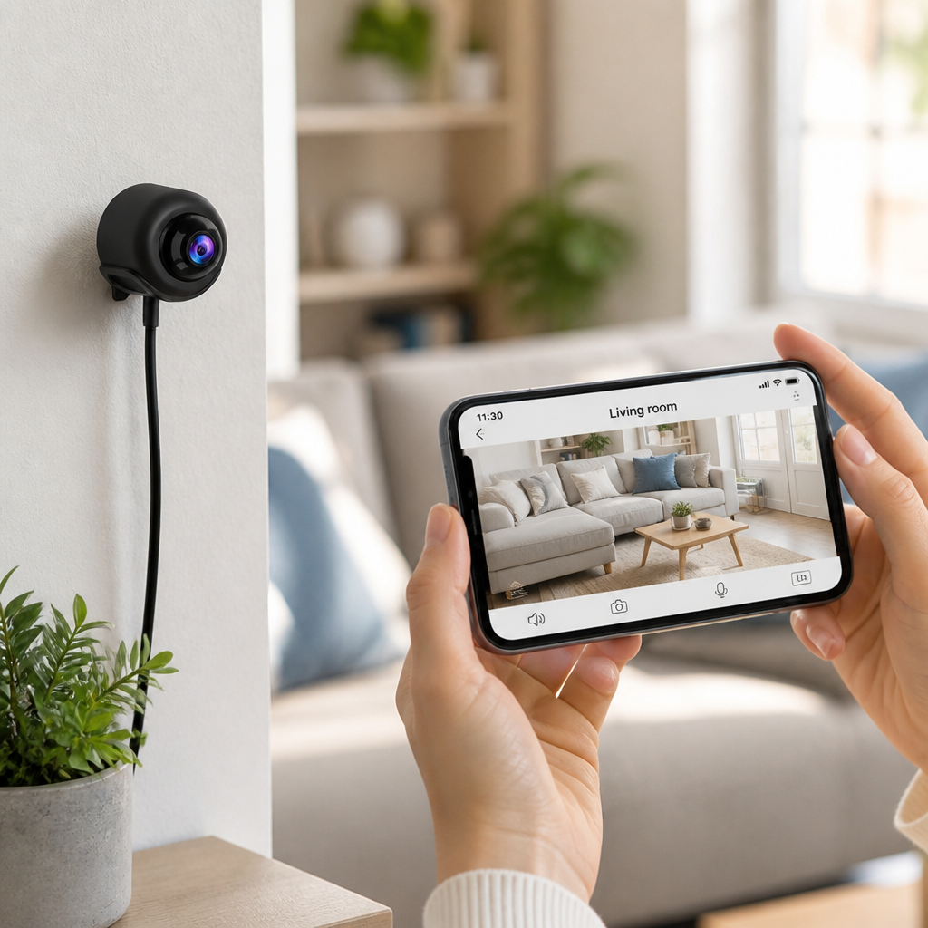 Ultra-Mini HD Wi‑Fi Security Camera
