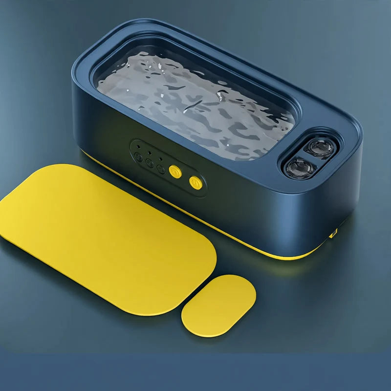 Ultrasonic Cleaner Adjustable Levels & Timer for Jewelry and Glasses
