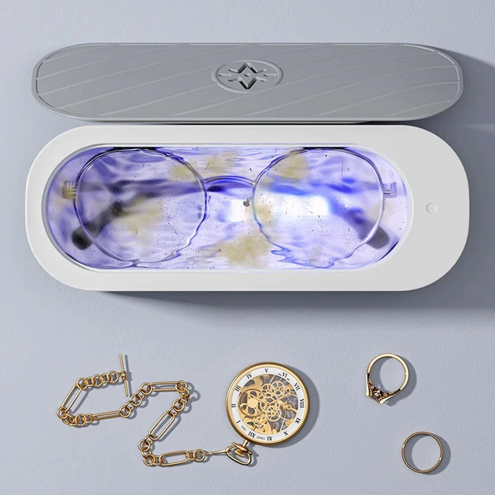 Ultrasonic Cleaner USB Rechargeable Compact Design