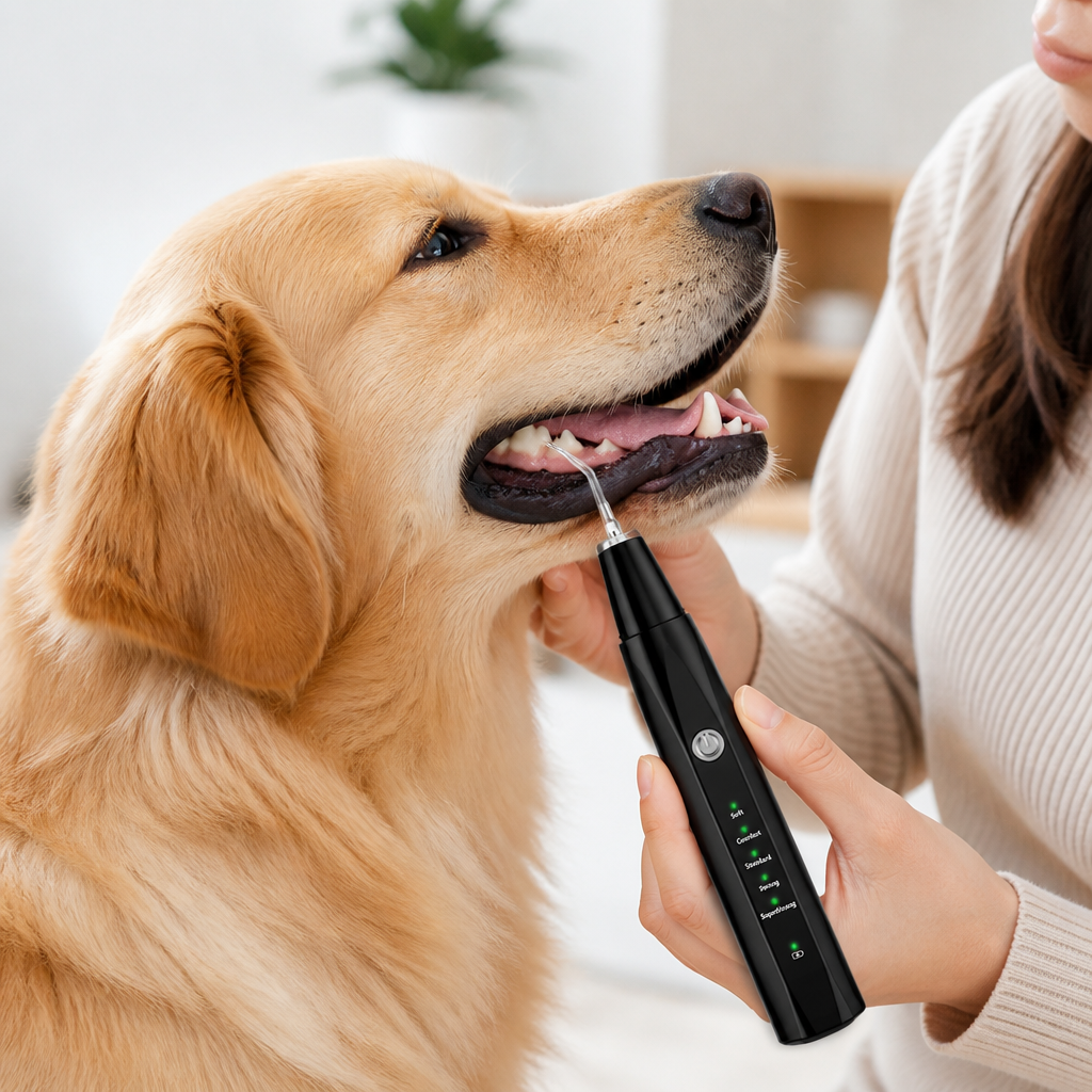 Ultrasonic Gentle Ergonomic Pet Tooth Cleaner