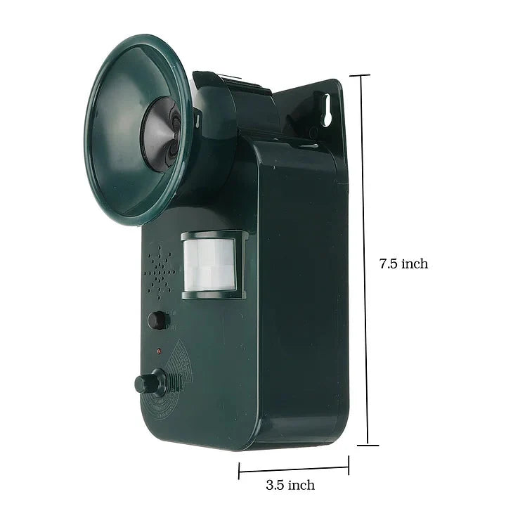 Ultrasonic Pest Repeller Motion-Activated Adjustable Frequency