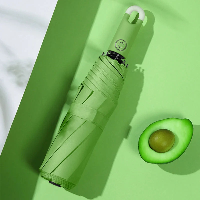 Umbrella Auto-Open 360 Degree Rotating Handle Water-Repellent