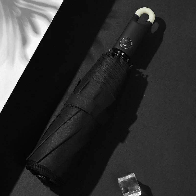 Umbrella Auto-Open 360 Degree Rotating Handle Water-Repellent