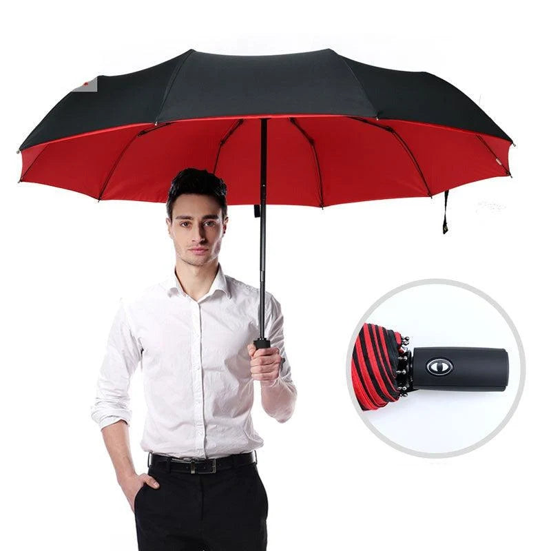 Umbrella Reverse-Folding Automatic Opening Wind-Resistant & UV-Protective