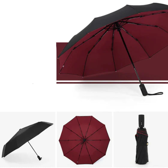 Umbrella Reverse-Folding Automatic Opening Wind-Resistant & UV-Protective
