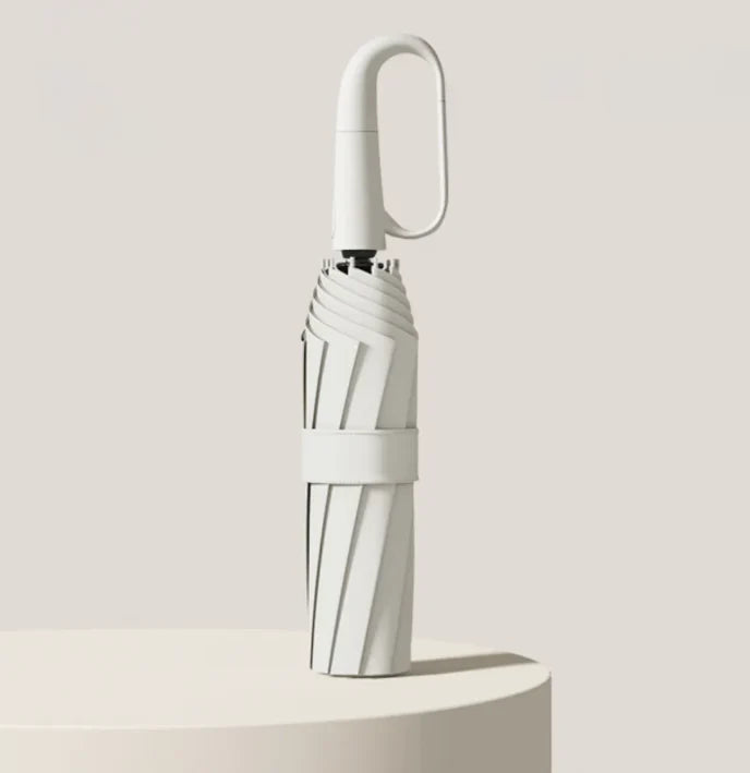 Umbrella Wind-Resistant Reflective Trim Compact Foldable Design