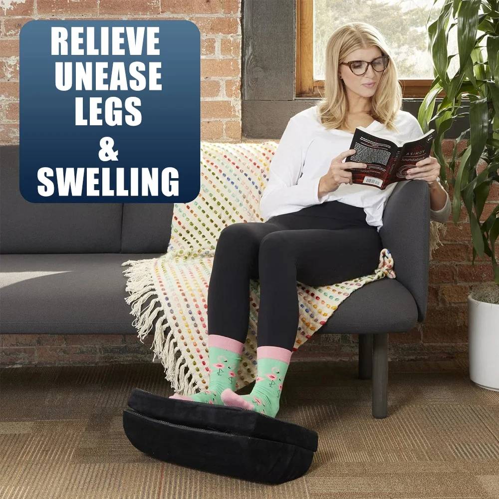 Under Desk Foot Rest Memory Foam Adjustable Height