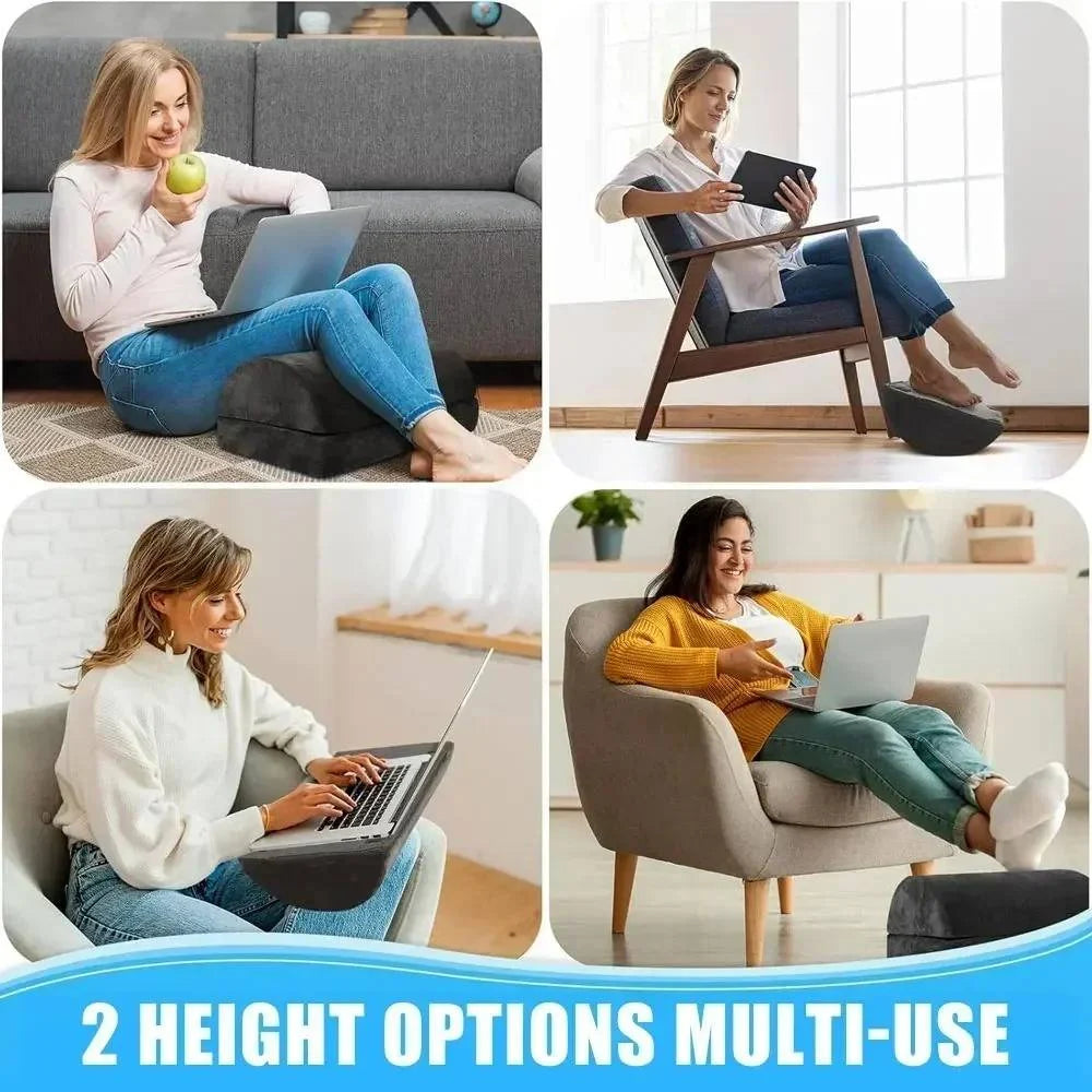 Under Desk Foot Rest Memory Foam Adjustable Height