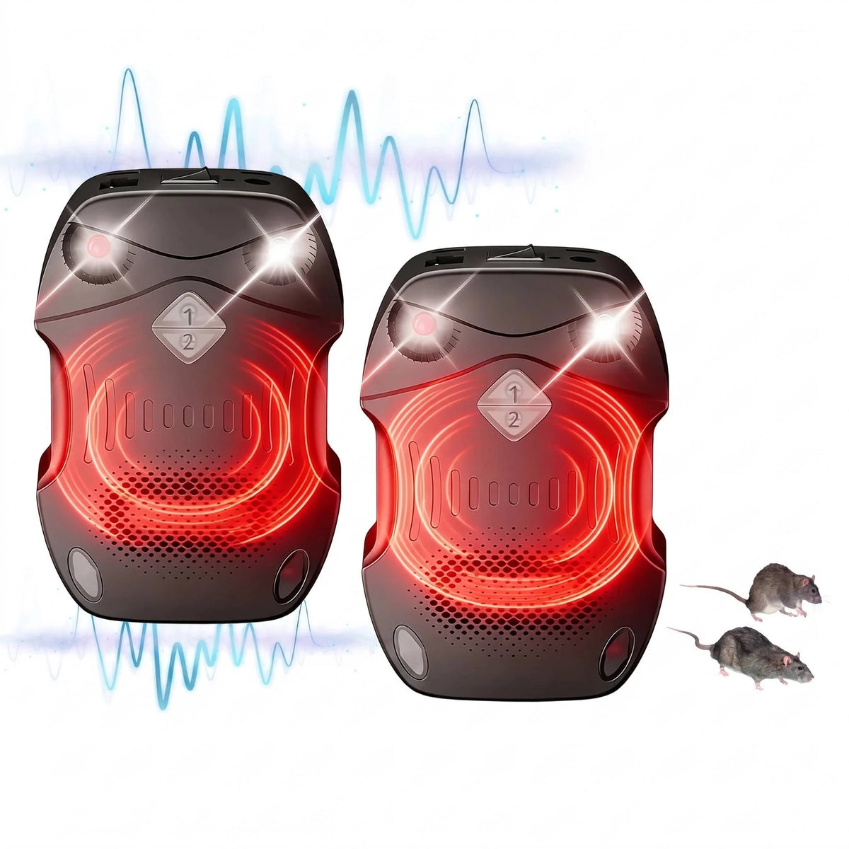 Under-Hood Rodent Repeller Vibration-Activated 2-Pack