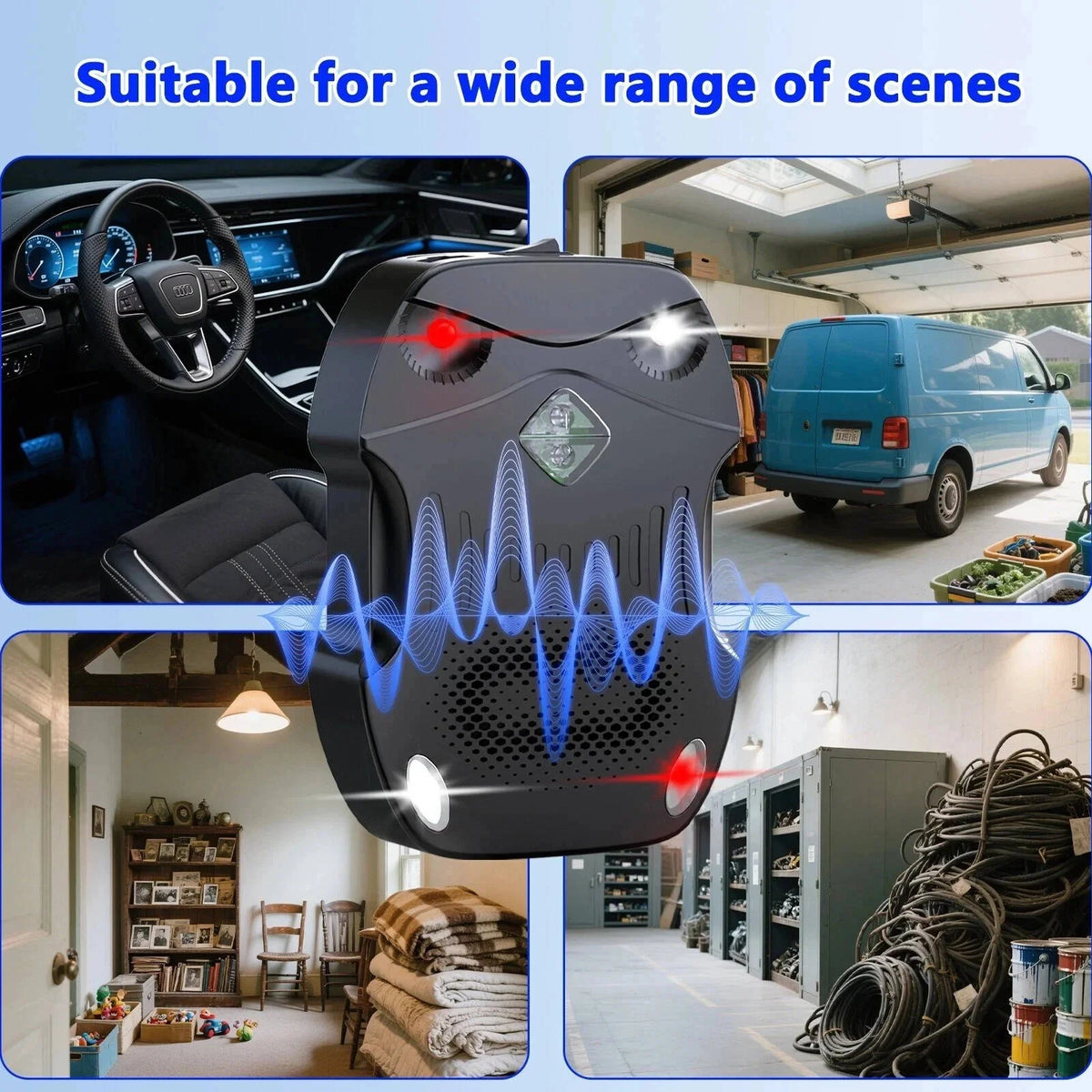 Under-Hood Rodent Repeller Vibration-Activated 2-Pack