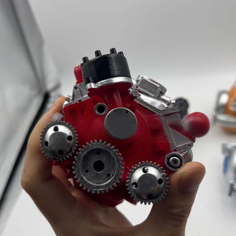 V8 Engine Model Kit Realistic Photo Assembly Guide