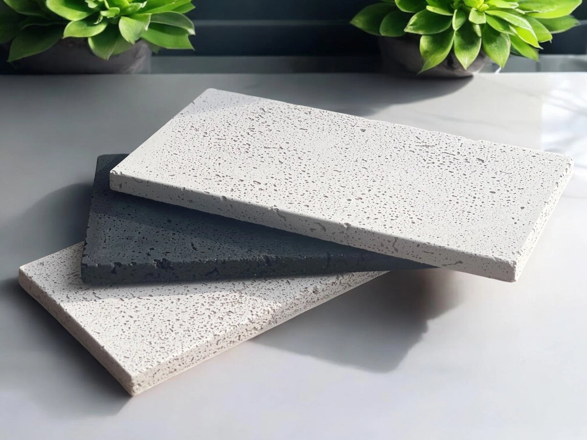 Vanity Tray Hand-Poured Concrete Rectangular Organizer