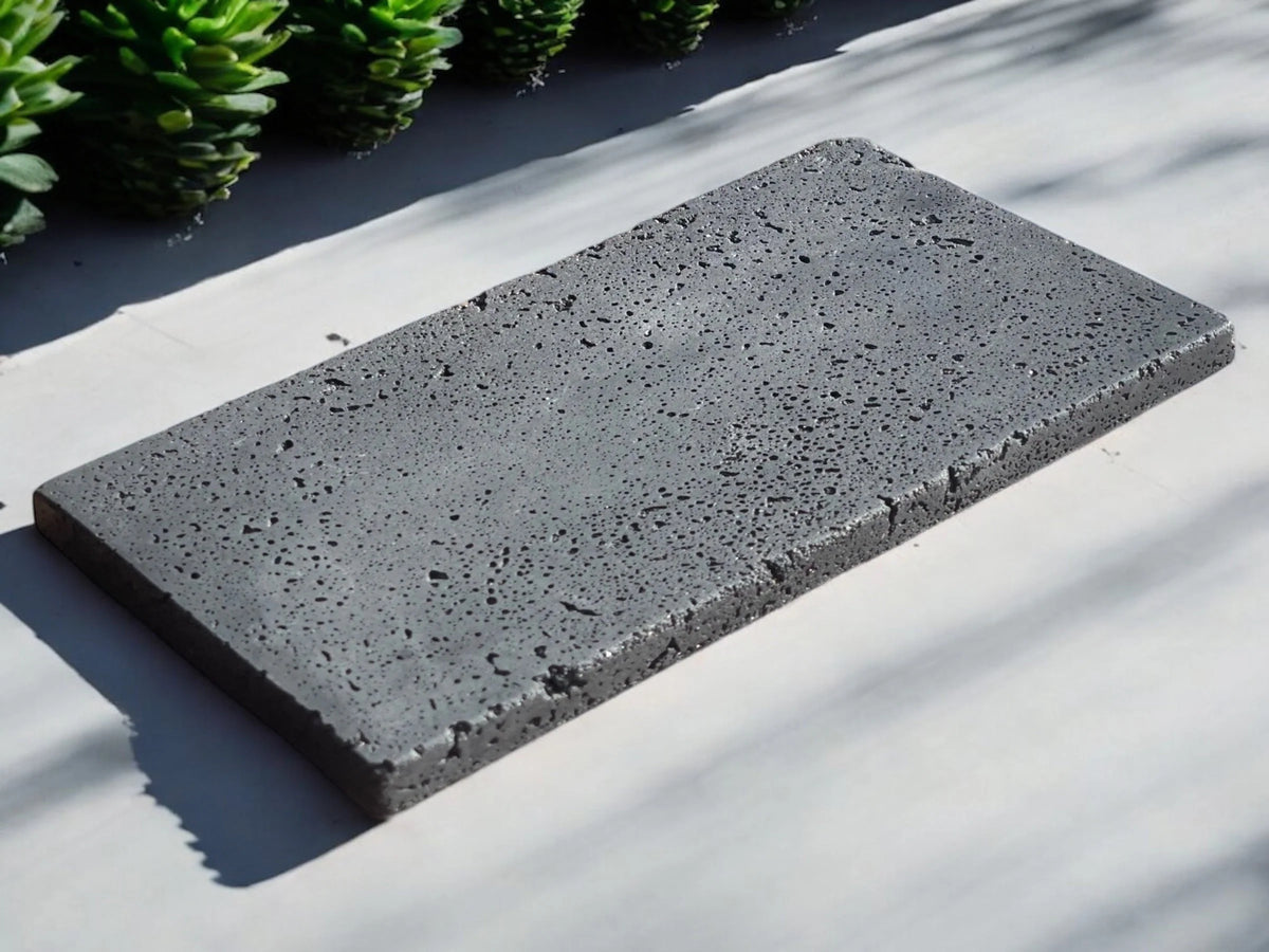 Vanity Tray Hand-Poured Concrete Rectangular Organizer