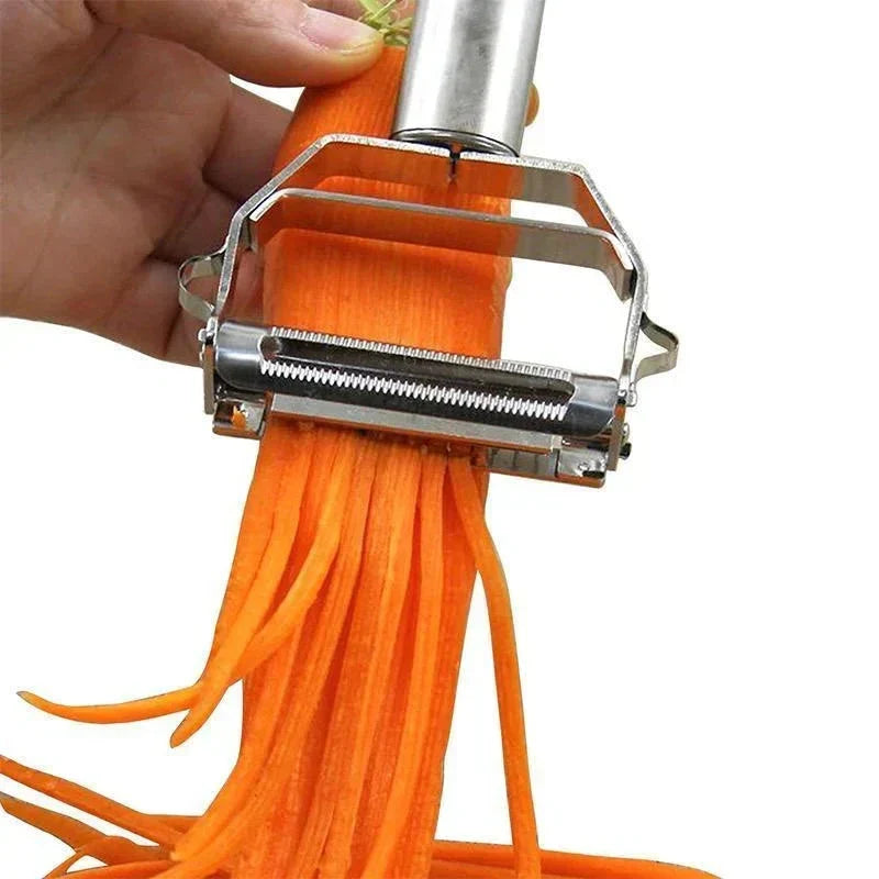 Vegetable Peeler Dual Blade Julienne Stainless Steel Dishwasher-Safe