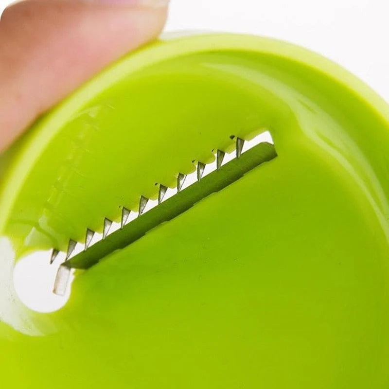 Vegetable Peeler Spiral Julienne Stainless Steel Blade