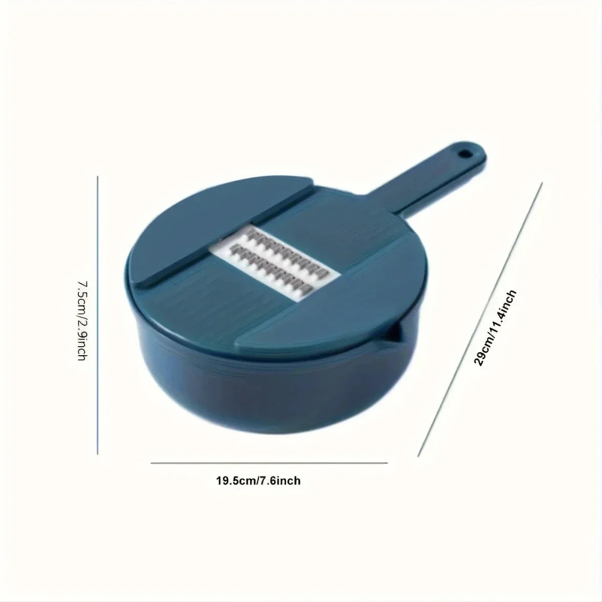 Vegetable Slicer 9-In-1 Stainless Steel Blades