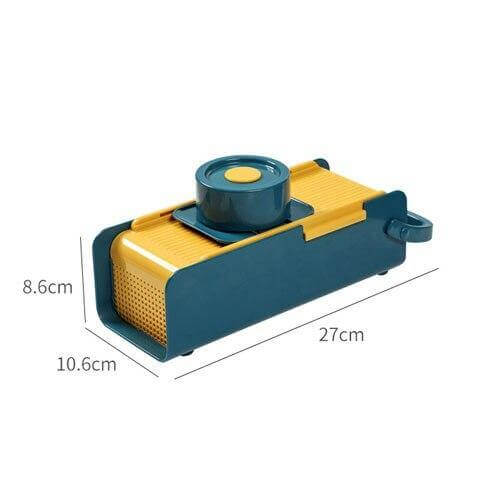 Vegetable Slicer Stainless Steel 4 Blades Detachable Container