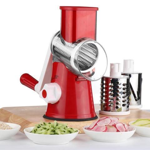 Vegetable Slicer Stainless Steel Blades Compact & Safe