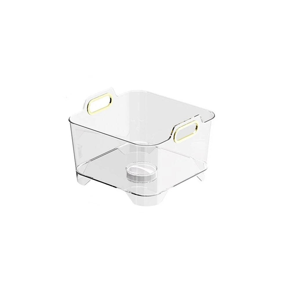Vegetable Washing Basket Stackable Fast-Draining Plastic