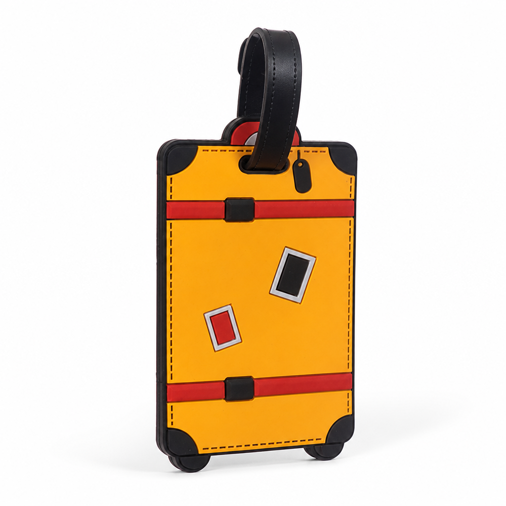 Vibrant Durable Luggage Tag (Clear ID Window)