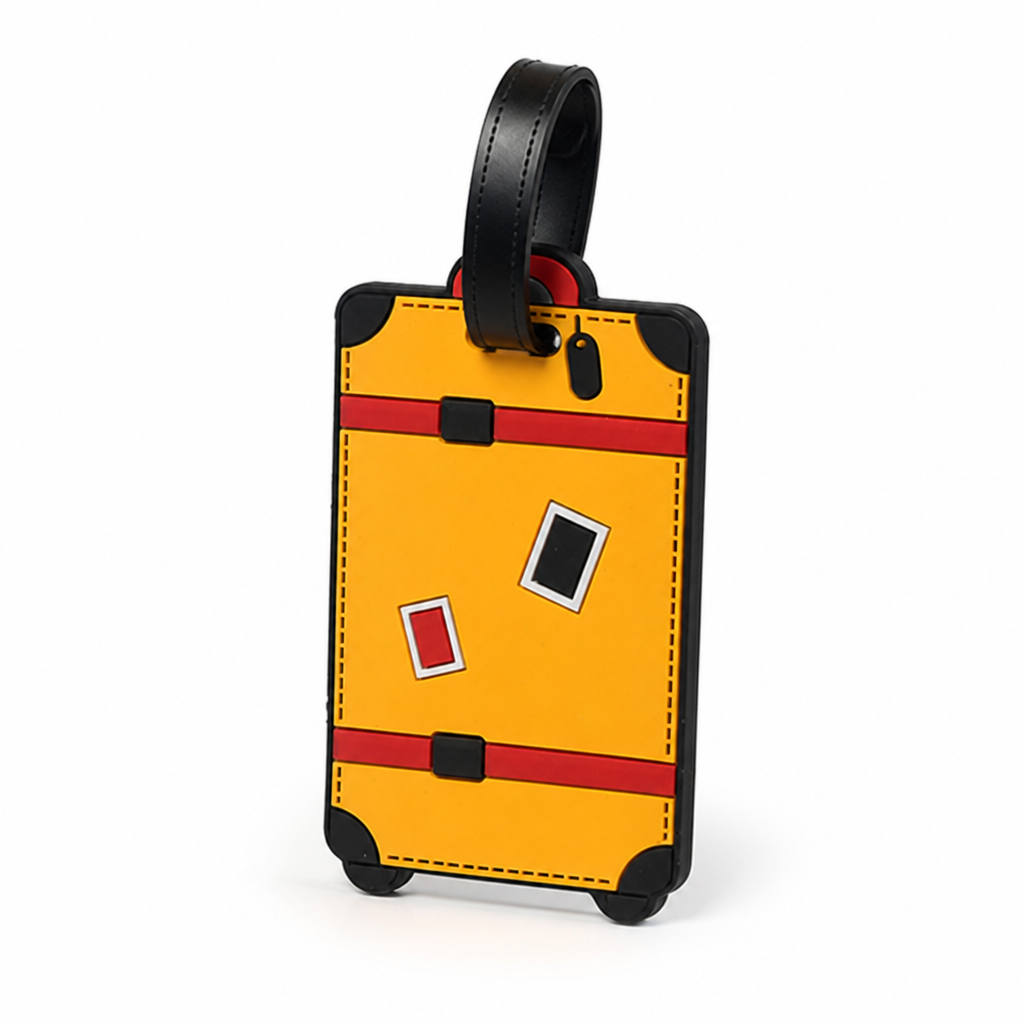 Vibrant Durable Luggage Tag (Clear ID Window)