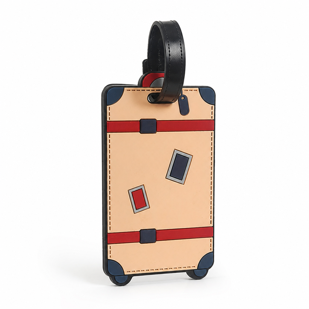 Vibrant Durable Luggage Tag (Clear ID Window)