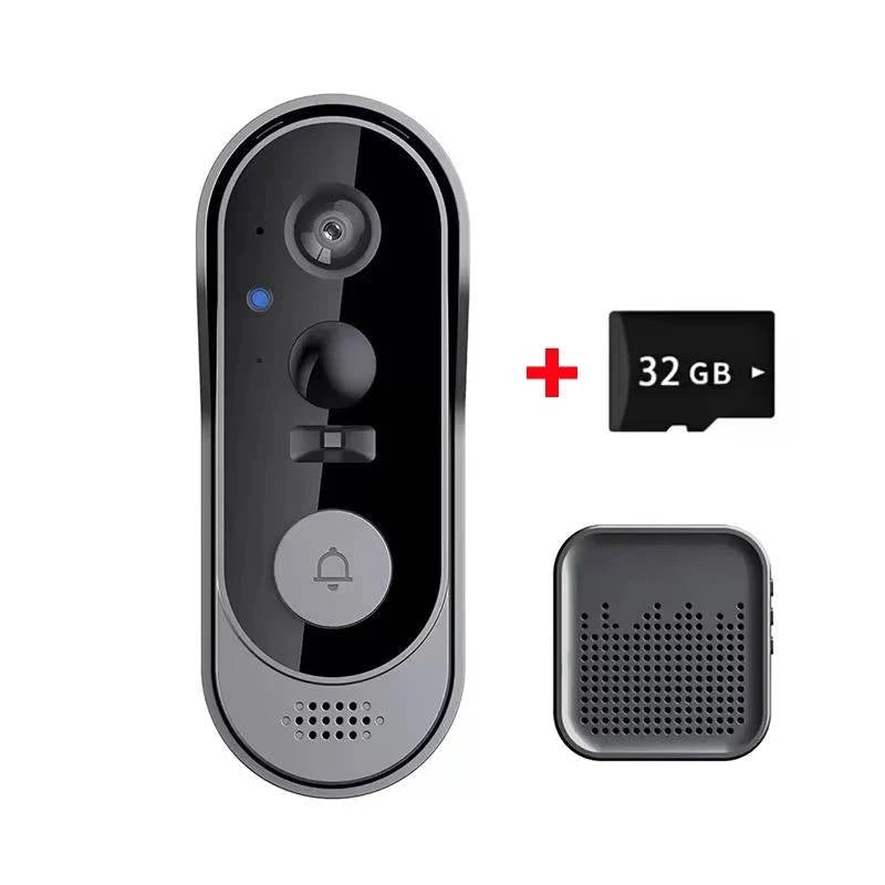 Video Doorbell HD Night Vision Two-Way Audio