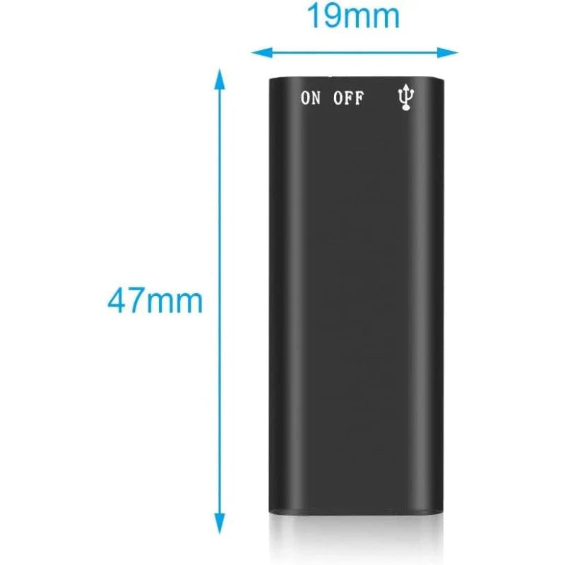 Voice Recorder Pocket-Sized PCM Audio 48-Hour Battery Life