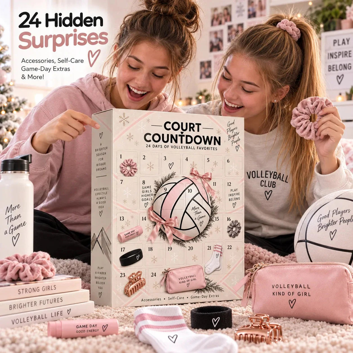 Volleyball Advent Calendar 24 Daily Volleyball-Themed Surprises