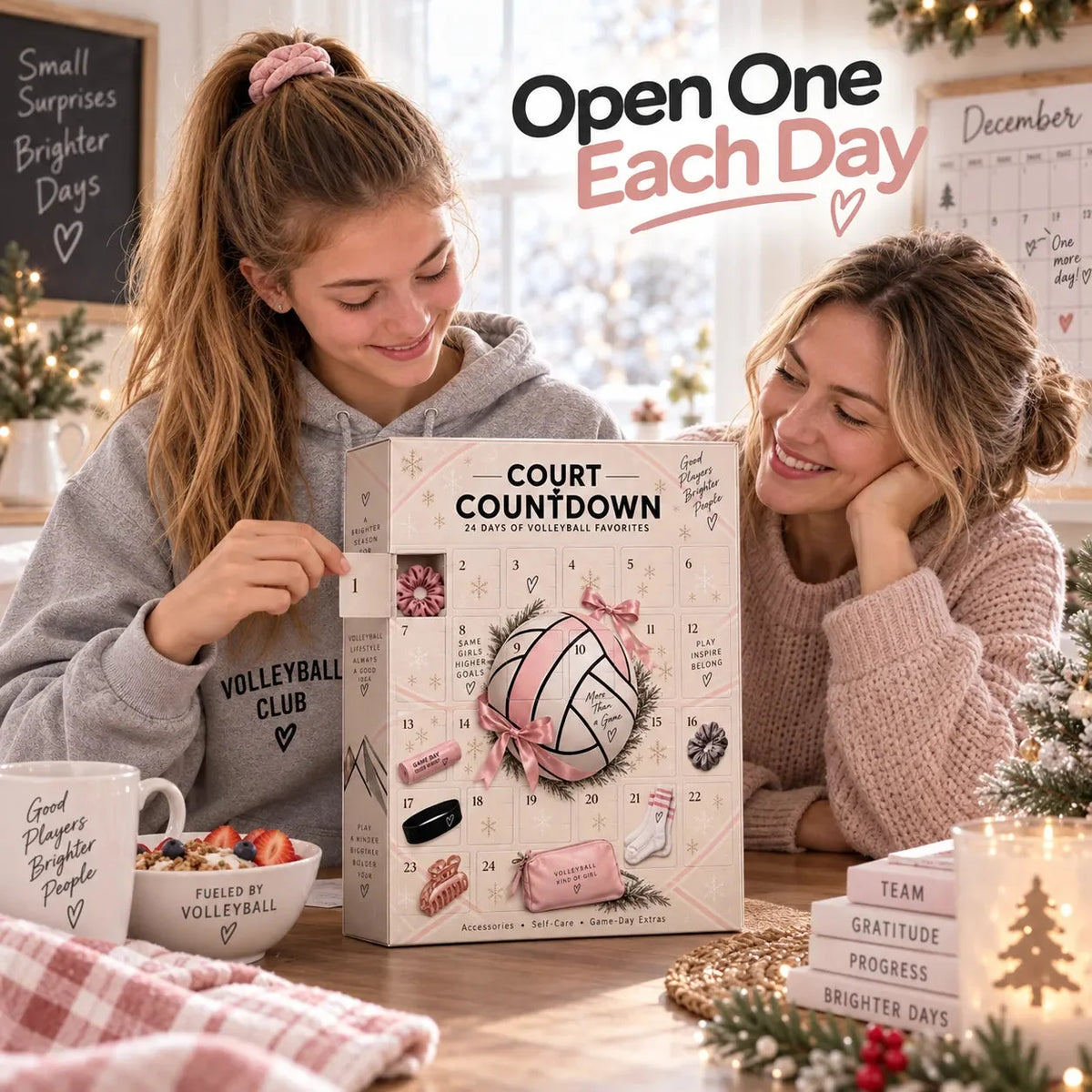 Volleyball Advent Calendar 24 Daily Volleyball-Themed Surprises