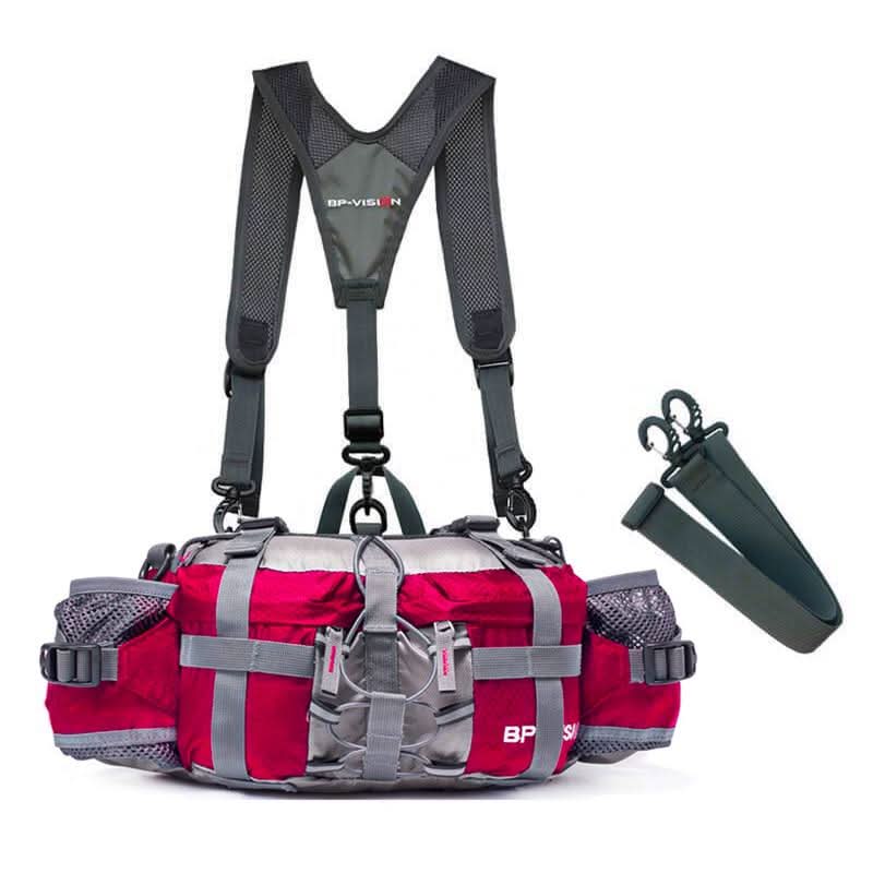 Waist Bag Waterproof Nylon Hands-Free Compact Design